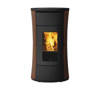 Poêle à granulés Edilkamin Cherie 9+ Evo Back 9 kW Revêtement en acier bronze