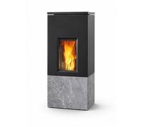 Poêle à granulés Edilkamin Rise 7 | 7,4 kW pierre naturelle