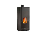 Godin Poêle à granulés électronique Estray 490329NOIR 9 kW Étanche Acier noir Garantie 2 ans