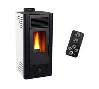 Poêle à granulés étanche Anita 11 6 kW Blanc Sannover
