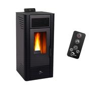 Poêle à granulés étanche Anita 11 6 kW Noir Sannover