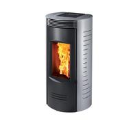 poêle à granulés étanche DEVILLE ROSELIN C077FE-09-HL8 gris