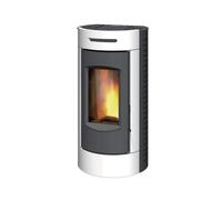 poêle à granulés étanche DEVILLE TANGARA C077FC-01-HL8 blanc