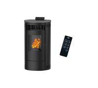 Poêle à granulés étanche Flavia 9,5 kW Noir Sannover Noir G