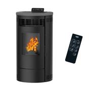 Poêle à granulés étanche Flavia 9,5 kW Noir Sannover Noir G