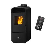 Poêle à granulés étanche Izedia 13,8 kW Noir Sannover