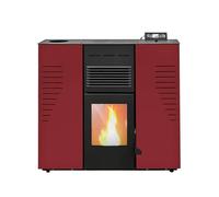 Poêle à granulés étanche Slim Astral 12 kW Bordeaux Sannover