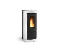 poêle à granulés extraflame 001281705 mietta evo blanc