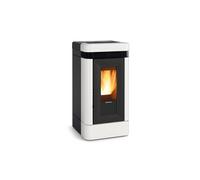 Poêle à granulés La Nordica Extraflame Lucia Plus 12 kW Majolique blanc