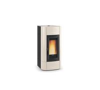 poêle à granulés extraflame 001283901 isidora idro h20 ivoire