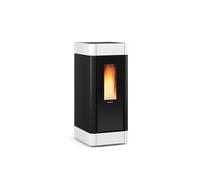 poêle à granulés extraflame 001284600 sinfony blanc