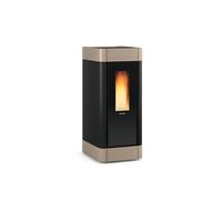 poêle à granulés extraflame 001284601 sinfony taupe brillant