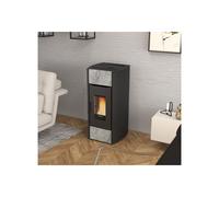 poêle à granulés extraflame 001286352 mirka plus petra pierre naturelle