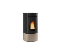 poêle à granulés extraflame 001286426 noris lux taupe