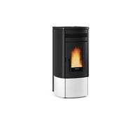 poêle à granulés extraflame 001286450 noris plus blanc