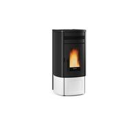 poêle à granulés extraflame 001286475 noris plus lux blanc