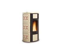 Poêle à granulés La Nordica Extraflame Iside Idro H15 | 18,1 kW Hydro Majolique améthyste