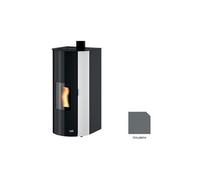poêle à granulés godin lurus 2 493104 gris platine 6 kw