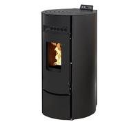 Interstoves Poêle à granulés LEANDRO 9 Étanche Noir