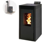 Poêle à granulés INTERSTOVES MARINA 6 Étanche + Kit Ventouse