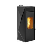 poêle à granulés invicta mira 10 wifi p644704 noir
