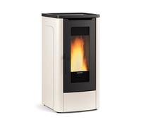Poêle à granulés La Nordica Extraflame Dahiana Plus VFS 10 kW Revêtement en acier ivoire