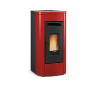 Poêle à granulés La Nordica Extraflame Klaudia 5.0 | 8 kW acier bordeaux