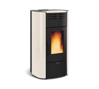 Poêle à granulés La Nordica Extraflame Raffaella Idro H18 5.0 | 23,6 kW hydro Acier ivoire