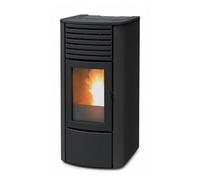Poêle à granulés MCZ CLIO Hydro 16 S2 16,1 kW acier noir