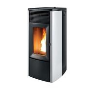Poêle à granulés MCZ EGO Air Matic 8 M3+ Core 8 kW Acier Blanc