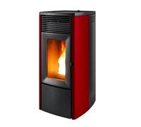 Poêle à granulés MCZ EGO Comfort Air 10 UP! M3 10 kW acier bordeaux