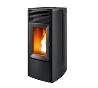 Poêle à granulés MCZ EGO Comfort Air 10 UP! M3 10 kW acier noir