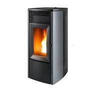 Poêle à granulés MCZ EGO Comfort Air Matic 10 M3+ Core 10 kW acier argent