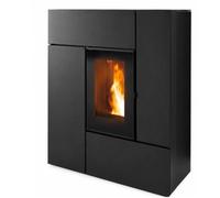 Poêle à granulés MCZ Feel Airmatic 10 M1 Core 10,2 kW Habillage en métal noir