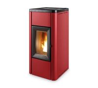 Poêle à granulés MCZ GHEA Air 6 S1 6,3 kW acier bordeaux