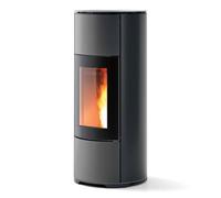 Poêle à granulés MCZ HALO Air 8 M1+ 8,1 kW acier argent