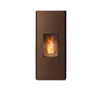 Poêle à granulés MCZ MAKO Comfort Air Matic 8 M1+ Core 8 kW acier bronze