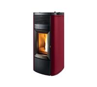 Poêle à granulés MCZ MUSA Comfort Air 14 UP! M3 13,8 kW acier bordeaux