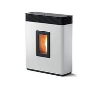 Poêle à granulés MCZ PHILO Comfort Air 14 UP! M2 13,8 kW acier blanc