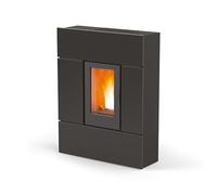 Poêle à granulés MCZ RAY Comfort Air 8 UP! M2 7,8 kW acier noir