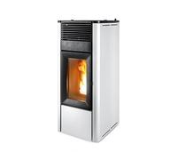 Poêle à granulés MCZ TEIA Comfort Air Smartclean 10 R V1 10 kW acier blanc