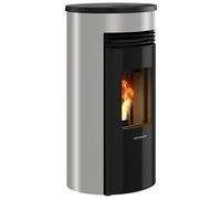 Poêle a granules Oranier SANDO 60 | 8 kW Taupe, Konzentrischer Anschluss