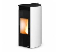 Poêle à granulés Palazzetti Ecofire Giorgia 9 kW Revêtement en acier blanc