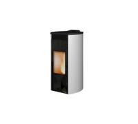 Poêle à granulés Palazzetti Ecofire Giorgia Pro 2 | 9 kW Revêtement en acier blanc