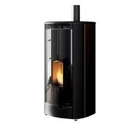 Poêle à granulés Palazzetti Ecofire Marianne US Pro 2 | 9 kW Revêtement en acier noir