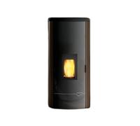 Poêle à granulés Palazzetti Ecofire Mirella Idro 13 | 10,3 kW Hydro Revêtement en acier Mokka