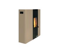 Poêle à granulés Palazzetti Ecofire Scarlet TC 6 kW Acier ivoire