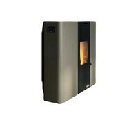Poêle à granulés Palazzetti Ecofire Scarlet TC 6 kW Stahl Taubengrauer