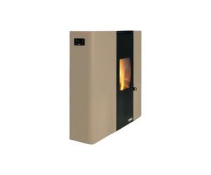 Poêle à granulés Palazzetti Ecofire Scarlet TC US 9 kW Acier ivoire