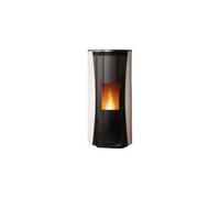 Poêle à granulés Palazzetti Ecofire Vivi TC US 6 kW acier blanc